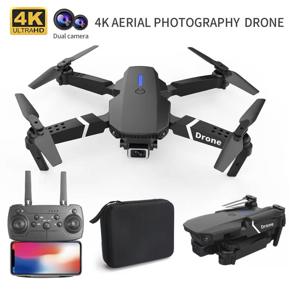 Fpv Drone Charger - Profesyonel Drone E88 4k geniş açılı