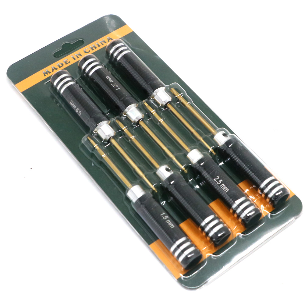 Fpv Drone Tool Kit - 7 adet titanyum kaplama Mini hassas