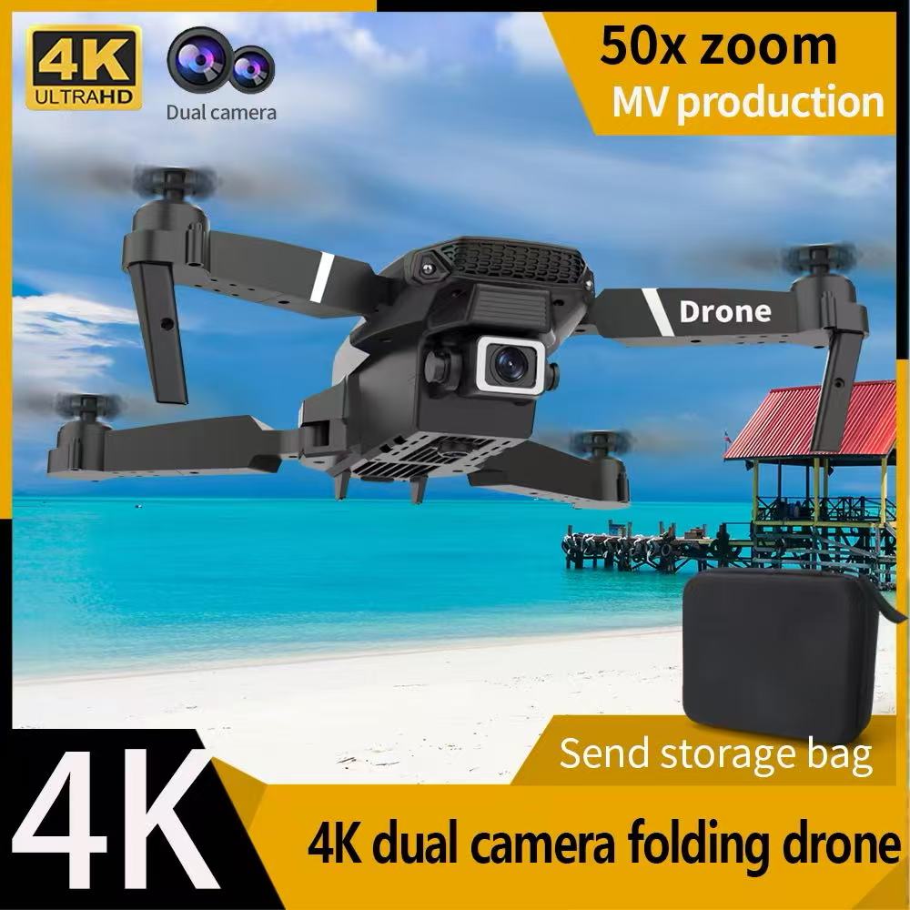 Profesyonel Drone E88 4k geniş - Fpv Drone Charger incelemesi ve fiyatı