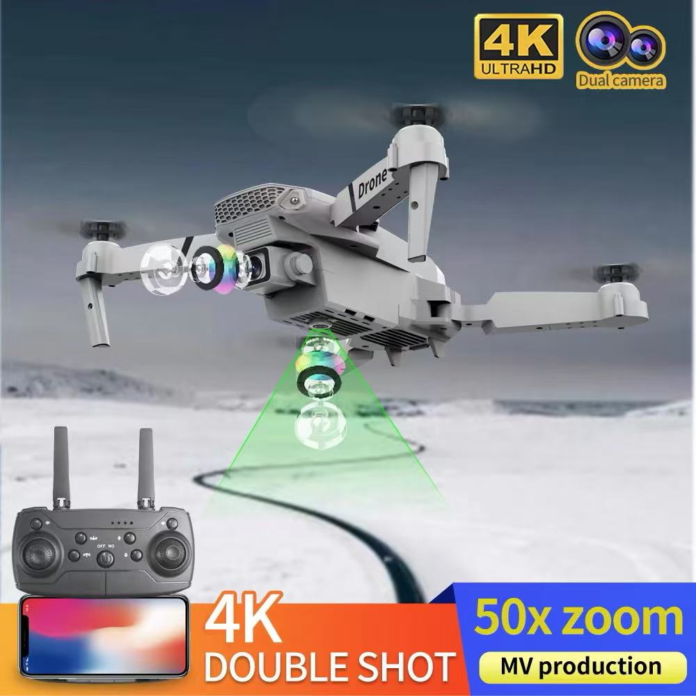 Profesyonel Drone E88 4k geniş - Fpv Drone Charger incelemesi ve fiyatı