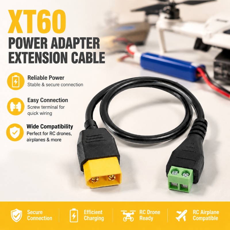 XT60 Konnektör Erkek Dişi - 2  - Fpv Drone Charger incelemesi ve fiyatı